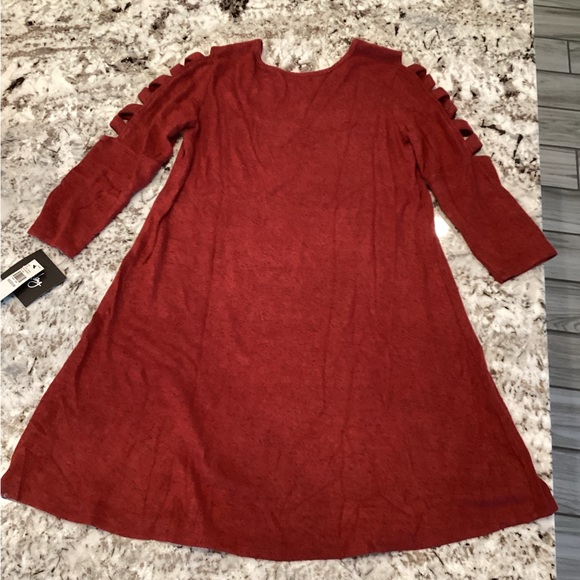 By & By, M, Red Dress - Picture 2 of 5